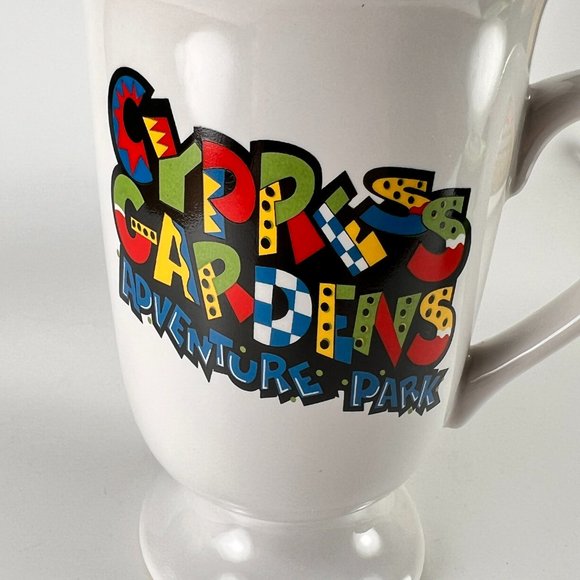 Cypress Gardens Adventure Park Fl 10oz Ceramic Coffee Cup Mug White Souvenir - Picture 9 of 13